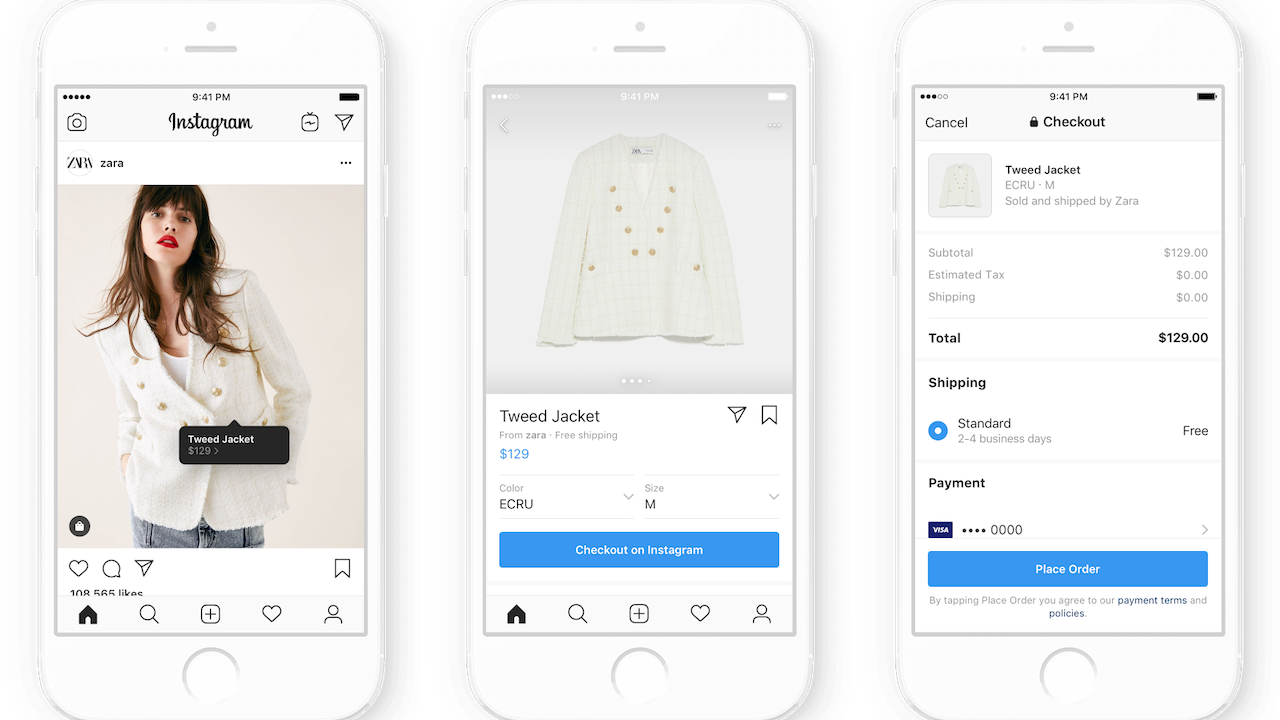 What brands need to know about Instagram Shopping Glossy