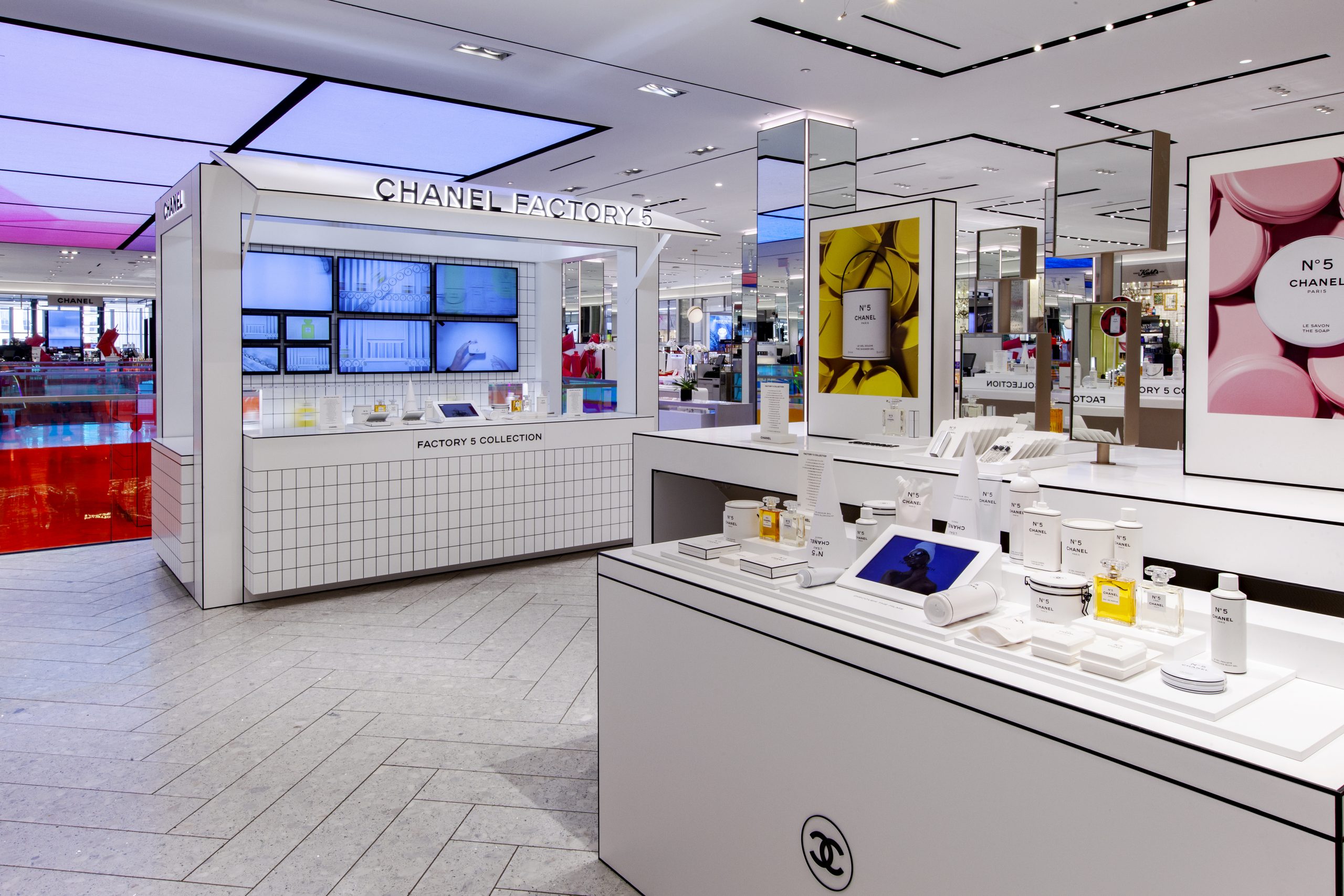 The CHANEL FACTORY 5 Collection includes 17 new products that take on an  industrial design aesthetic