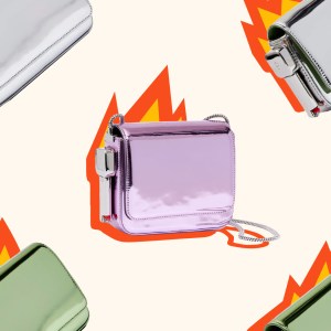 Burn Bag in Silver Mirror