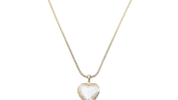 Louis Vuitton White Gold Heart Locket Charm Pendant Available For Immediate  Sale At Sotheby's
